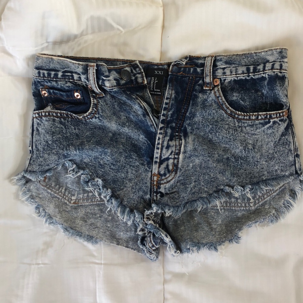 jean shorts